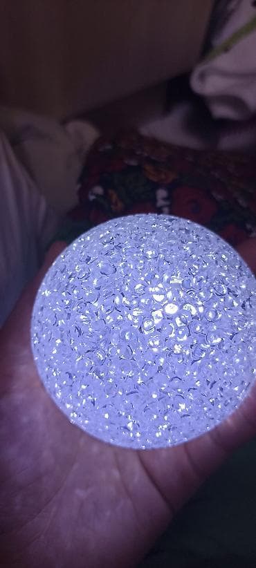 study lamp: Светодиодные декоративные шары «Ледяная крошка» - Тип — 1