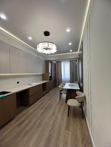 2 комнаты, 82 м², Асанбай мкр Элитка, 9 этаж, Евроремонт