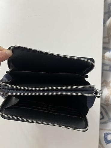 барсетка lacoste: Барсетка, Материал: Комбинированный материал, Застежка на молнии, Новый — 2