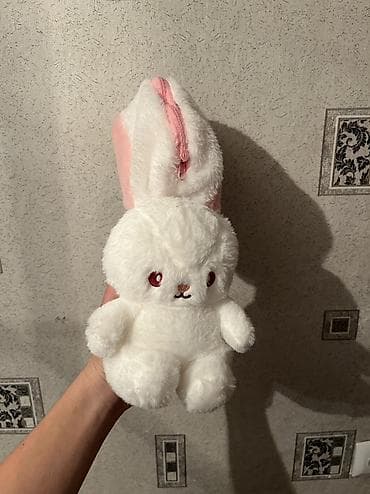 Балдар электр унаалары: 🐰🍓 Мягкая игрушка “Кролик в клубничке” Продаю милую мягкую игрушку — — 3