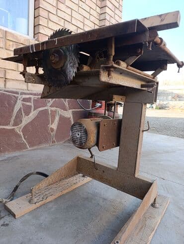 электро лебетка: Б/у, От электросети, Глубина пропила 1 мм, Диаметр диска: Другой диаметр, Настольная — 3