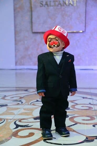 твидовый пиджак: Комплект, цвет - Синий — 1