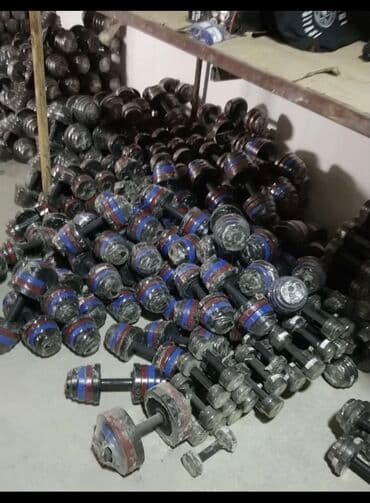 Гантели ассортимент Производство Узбекистан at lalafo.kg Гантели ассортимент Производство Узбекистан