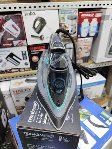 терморегулятор для промышленного утюга: Утюг Простой, Керамический, Регулировка подачи пара, Система защиты от накипи — 4