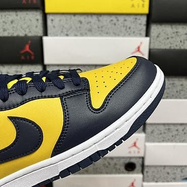 Өтүктөр: Nike Dunk Low Retro “Midnight Navy/Varsity Maize” - Классическая — 4