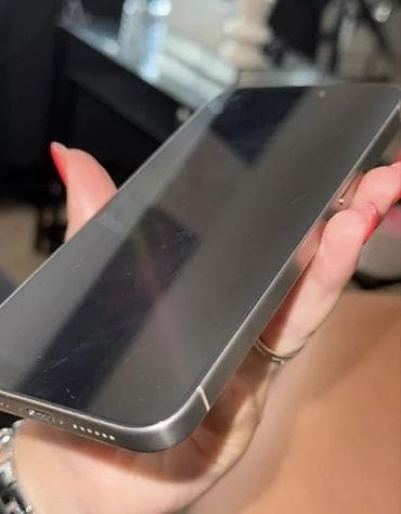 баа: IPhone 15 Pro Max, Колдонулган, 256 ГБ, Natural Titanium, Заряддоочу түзүлүш, Коргоочу айнек, Каптама, 87 % — 3