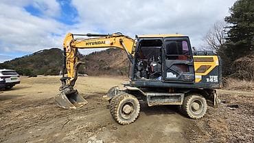 volvo ew160: Экскаватор, Hyundai, 2019 г., Колесный — 1