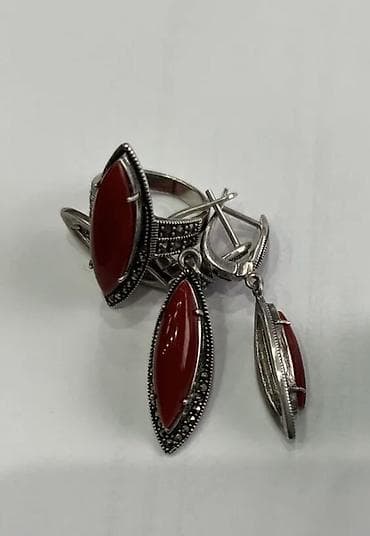 Набор украшений, Проба 925, Женские, Новый