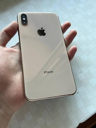 IPhone XS Max, золотой цвет - Экран 6.5", OLED Super Retina, True lalafo.kg да IPhone XS Max, золотой цвет - Экран 6.5", OLED Super Retina, True