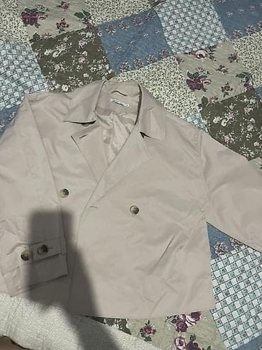 куплю бу одежды: Плащ, Тренчкот, Двубортная модель — 1