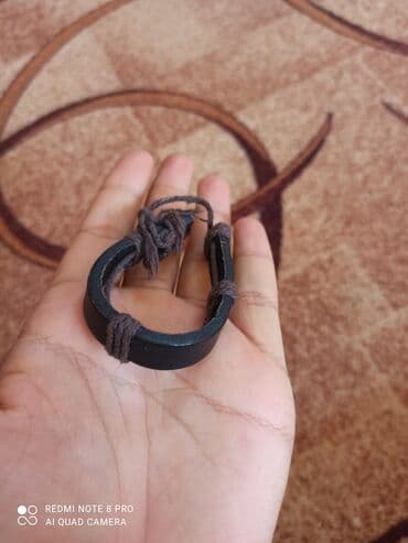 кожанный браслет: Браслеты. Почти новые,отличное состояние,кожанные все натуральная — 11