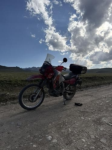 Мотоциклы: Эндуро-туристический мотоцикл Kawasaki KLR (серия KLR650) 2006 год — 4