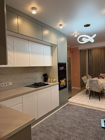 ts group: 2 комнаты, Дордой Плаза ТРЦ Риэлтор, Без животных, от 1 года, С мебелью полностью — 3