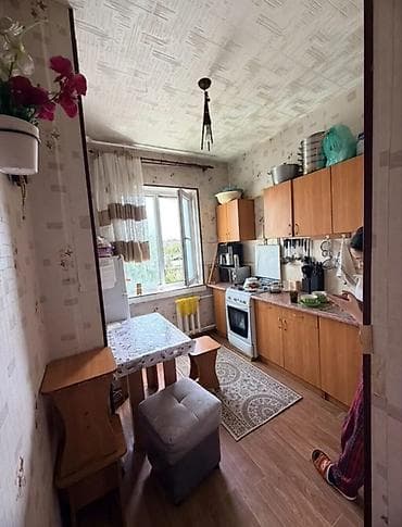 5: 2 комнаты, 50 м², Аламедин-1 мкр 105 серия, 5 этаж, Старый ремонт — 3