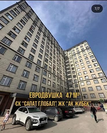 юг: 2 комнаты, 47 м², Элитка, 8 этаж — 1