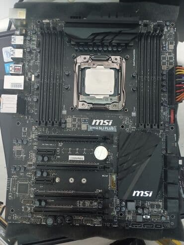 sli: Материнская плата, Б/у, MSI, LGA2011 v3, ATX, Для ПК — 1