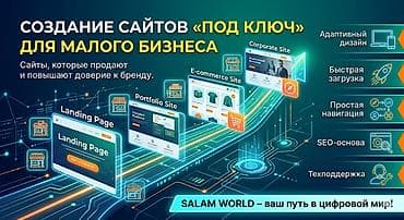 Разработка сайтов, приложений: Веб-сайты, Лендинг страницы | Разработка, Поддержка, Автоматизация — 1