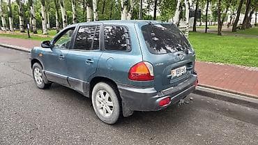 hyundai santa fe автомобиль: Hyundai Santa Fe: 2001 г., 2.4 л, Механика, Бензин, Кроссовер — 4