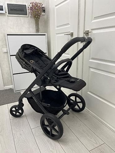 электро велики: Прогулочная коляска Cybex Balios S (черная) - Универсальная — 7