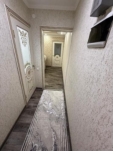 арена квартир: Уютная студия с отдельной спальней и кухней - Спальня: двуспальная — 5