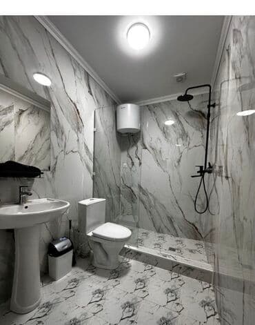 квартиры по суточно бишкек: 50 м², С мебелью — 4