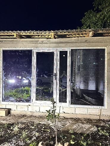батанический сад: Панорамный ПВХ-блок с дверью для фасада/террасы - Конструкция — 3