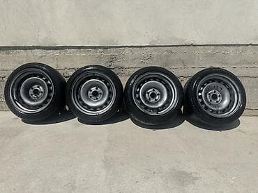 Колеса в сборе 205 / 50 / R 16, Комплект, Железные, отверстий - 5