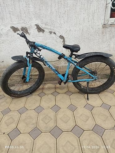 купить детский самокат: Фэтбайк BENSHI (надписи на раме) — с широкими 26" колесами и — 1