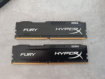 mateview 28: Оперативная память (RAM) для ПК, Б/у, HyperX, 16 ГБ, DDR4, 2400 МГц — 1