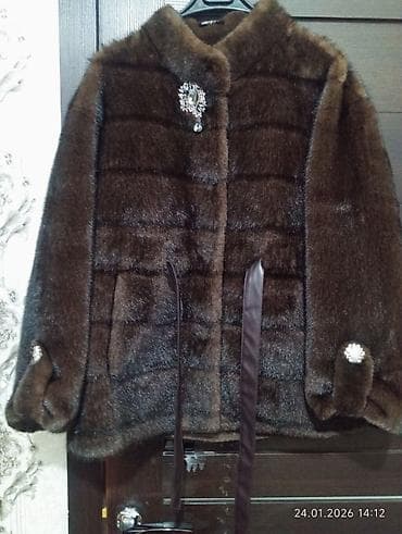скупка бу вещи: Эко шуба 2 жолу кийилген размер туура келбеди кочество🔥почти жаңы — 3