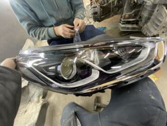 купить очки от компьютера: Передняя левая фара Kia Оригинал — 4