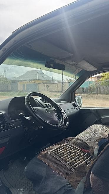 Аренда транспорта: Mercedes-Benz Vito (W638) — жёлтый пассажирский/комбинированный — 8
