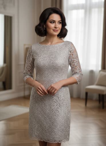 национальные украшения бишкек: Вечернее платье, Коктейльное, С рукавами, M — 1