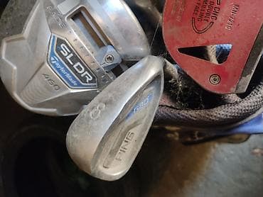 Набор клюшек для гольфа (сборный) Состав по фото и маркировкам: - — 1