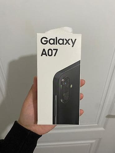 samsung a7: Samsung Galaxy A07, Новый, 128 ГБ, цвет - Черный, 2 SIM — 4