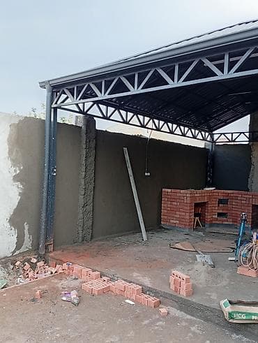 Отделочные работы: Штукатурные работы и возведение ограждений/хозяйственных построек под — 2