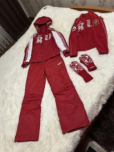 Комплект зимней экипировки BOSCO «Russian Olympic Team», красный