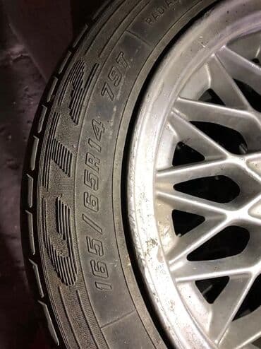 Колеса в сборе 165 / 65 / R 14, Всесезонная, Б/у, Комплект, Легковые, Литые, отверстий - 4