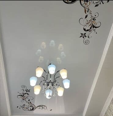 туникафон потолок: Натяжной потолок с декоративным рисунком. Подходит для создания — 6