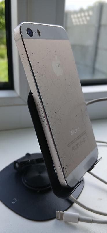 iphone 11 цена бишкек бу: IPhone 5s, Колдонулган, 16 ГБ, Кабель, 100 % — 4