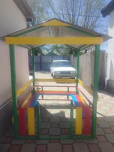 Домик беседка . В наличии весь детский игровой комплекс для детей Всё