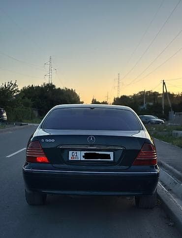 мерседес бенц с: Mercedes-Benz S-Class: 2000 г., 5 л, Автомат, Бензин, Седан — 8