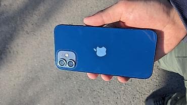 IPhone 12, Б/у, 128 ГБ, Синий, 73 %