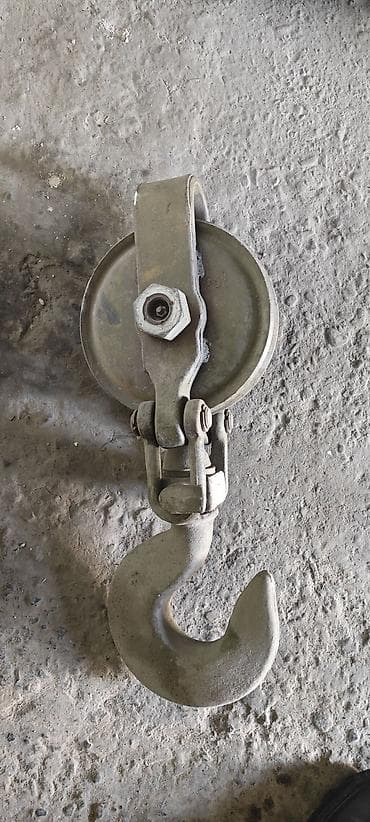 электро качельку: Крановый одна роликовый полиспастный крюк (крюковая подвеска) — 3