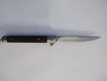 волк клык: Срочна продам 🗡 м 390 нож - Механизм: флиппер с плавником — — 2