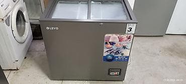 холодилник индезит: Морозильный ларь LEVO (серый) - Тип: горизонтальный морозильный ларь — 6