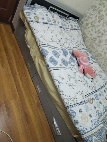 новые спальные гарнитуры: Уктоочу бөлмө гарнитуру, түсү - Боз — 4