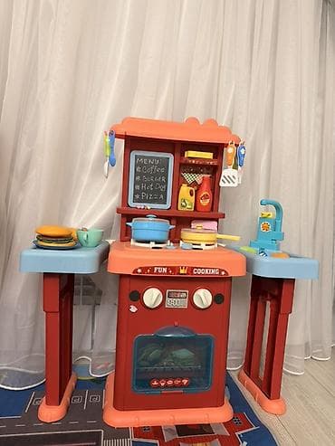 кубики для детей: Детская игровая кухня с аксессуарами - Большой модульный комплект — 3