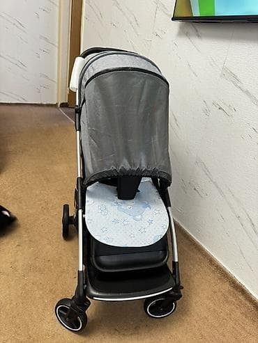 коляски для двоих детей: Коляска, цвет - Черный, Новый — 7