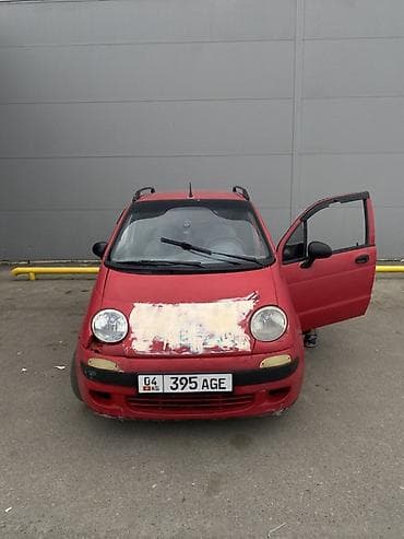 под восстановление: Daewoo Matiz: 1999 г., Механика, Бензин, Хэтчбэк — 1